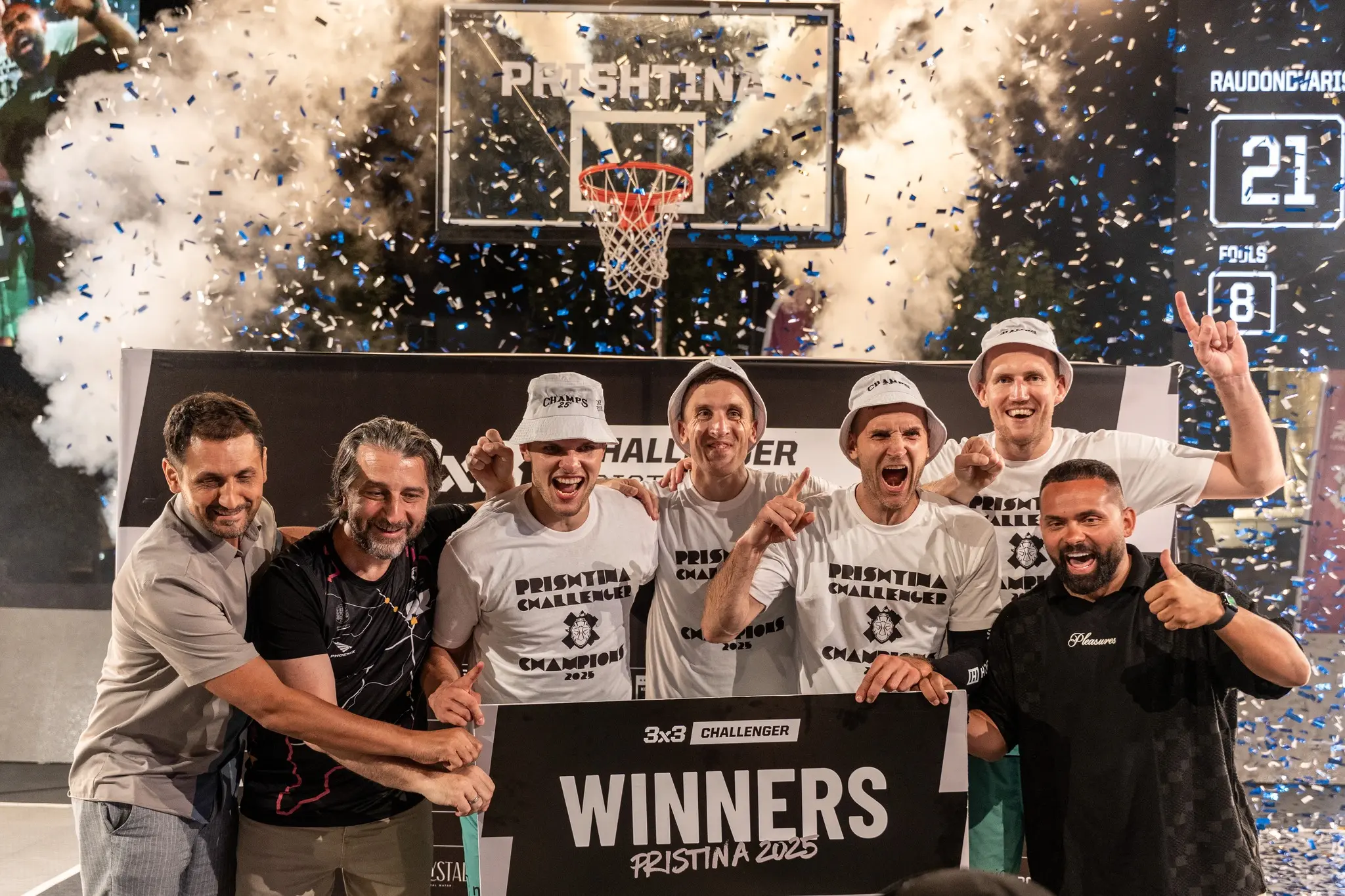 Raudondvaris Hoptrans triumfon në FIBA 3x3 Challenger Prishtina 2025